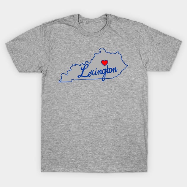 Heart of Kentucky T-Shirt by LocalZonly